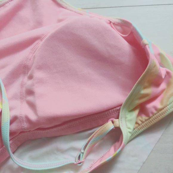 ROXY NEW Tropics Hype Crop Bikini Top - Picture 10 of 13